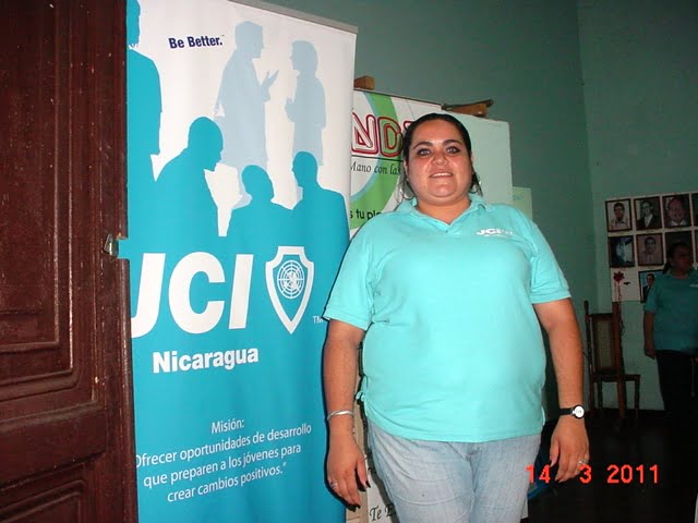 Ligia Sandino Robleto, dirigente JCI Granada